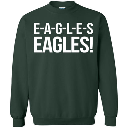 E-a-g-l-e-s Eagles Chant T-shirt Forest Green