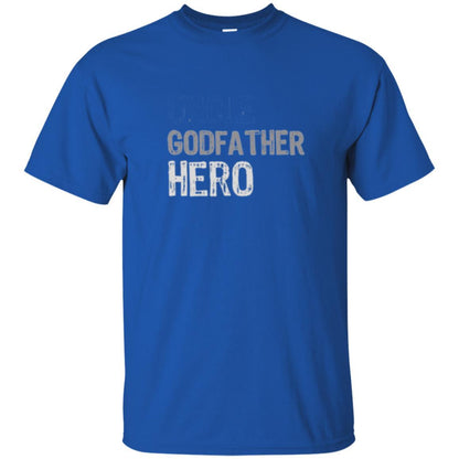 Daddy T-shirt Uncle Godfather Hero T-shirt Royal