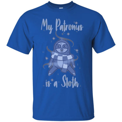 Film T-shirt My Patronus Is A Sloth T-shirt Royal