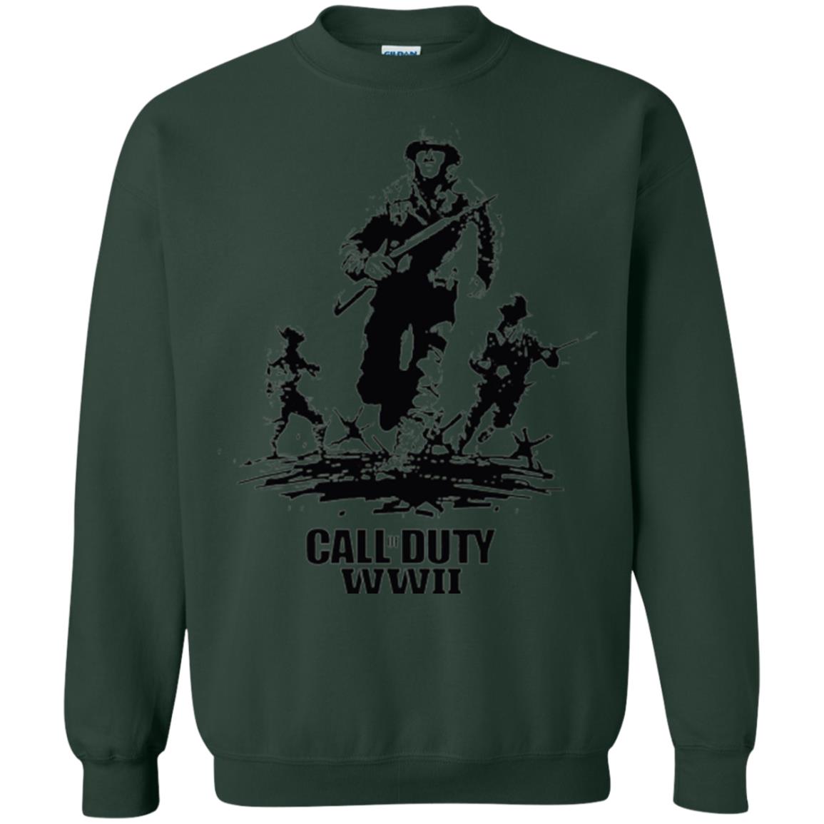 Military T-shirt Call Of Duty Wwi Forest Green