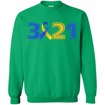 Awareness March 21 World Down Syndrome Day T-shirt Irish Green