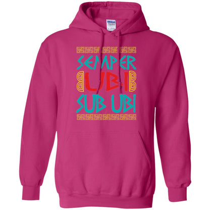 Funny Quote Latin T-shirt Semper Ubi Sub Ubi Heliconia
