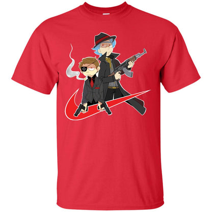 Rick And Morty Cartoon Shirt Red