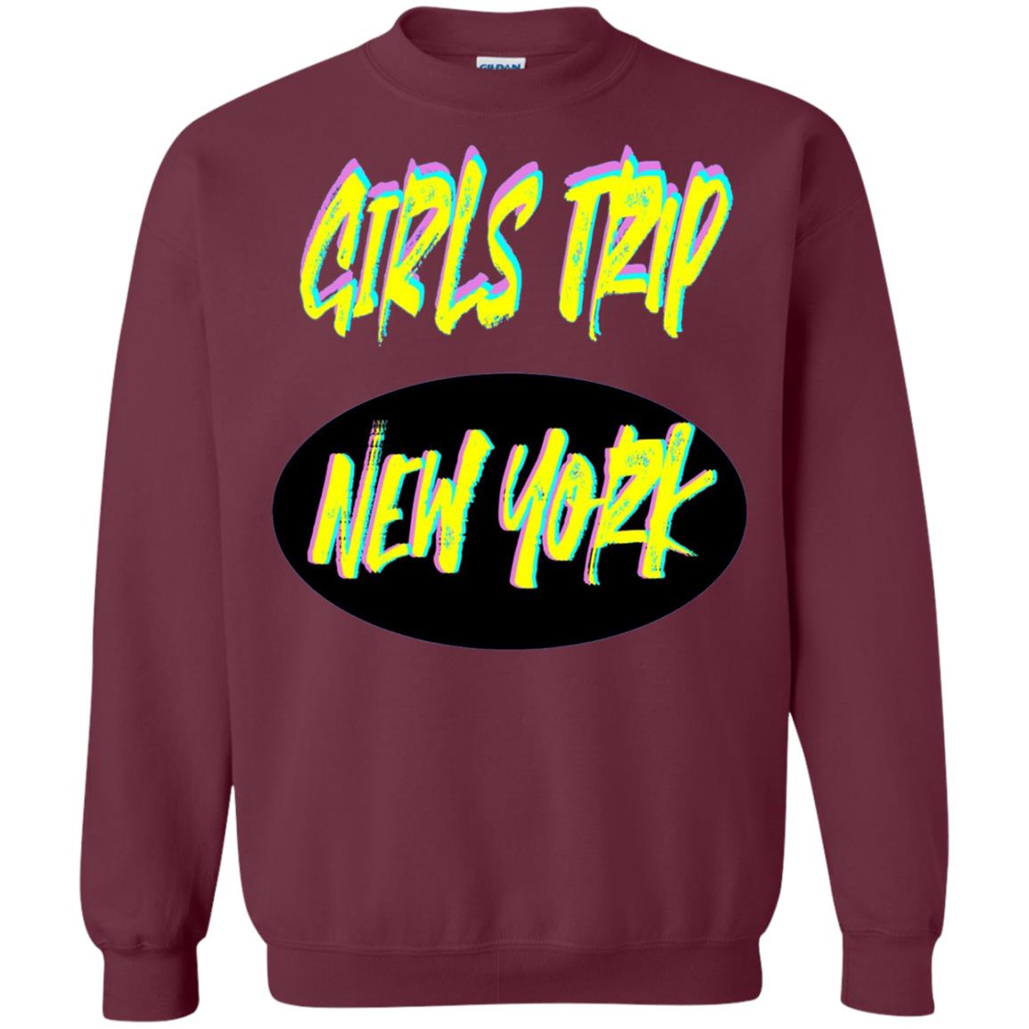 Girls Trip New York T-shirt Maroon