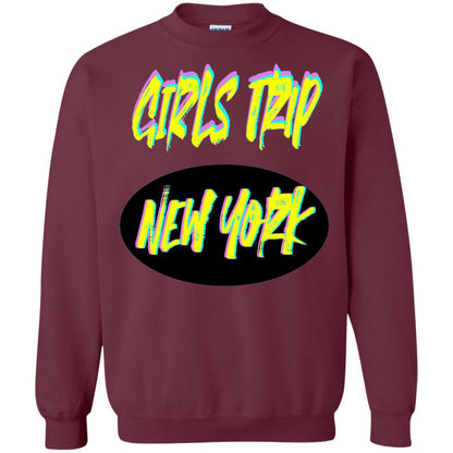 Girls Trip New York T-shirt Maroon