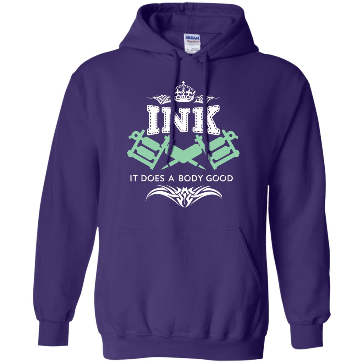 Ink It Does A Body Good Cool Gift Shirt For Tatto Lover Purple