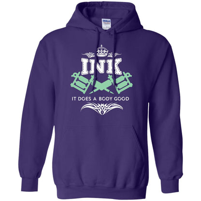 Ink It Does A Body Good Cool Gift Shirt For Tatto Lover Purple