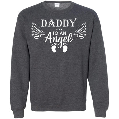 Daddy To An Angle Daddy In Heaven Shirt Dark Heather