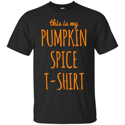 This Is My Pumpkin Spice T-shirt Black