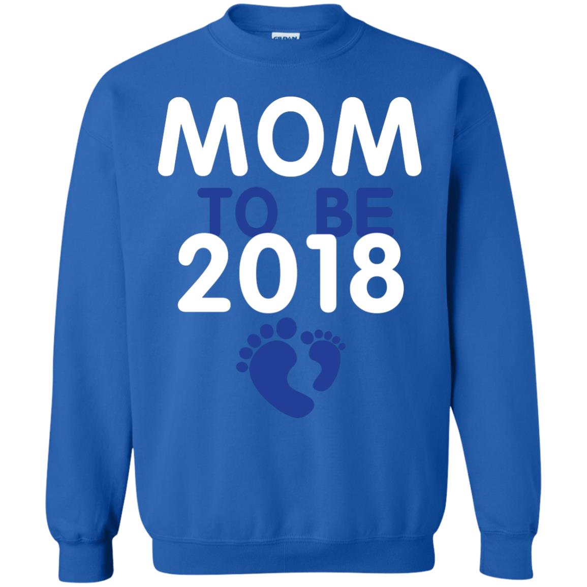 Pregnancy T-shirt Mom To Be 2018 Royal