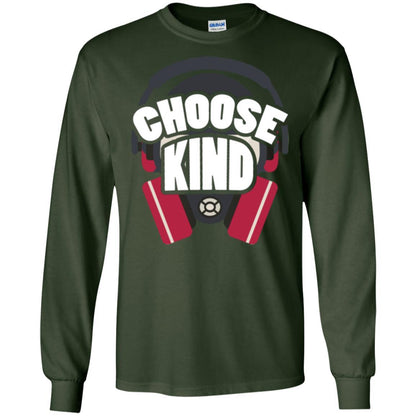 Anti Bullying T-shirt Choose Kind Forest Green