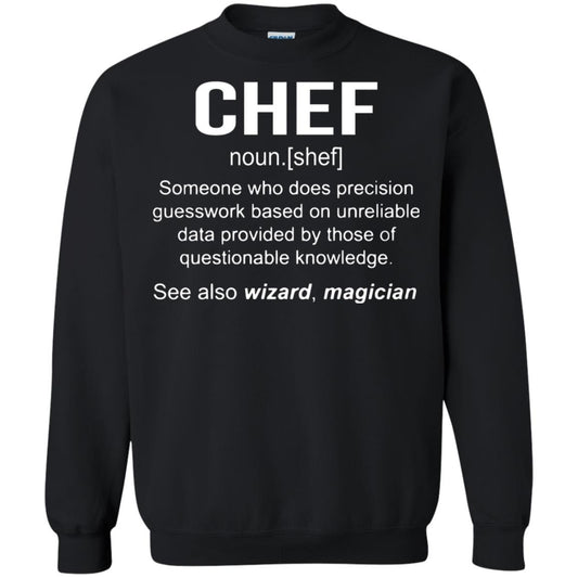 Funny Chef Meaning Shirt Chef Noun Definition Black