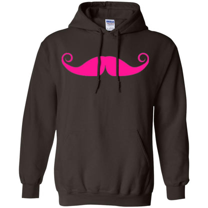 Pink Mustache T-shirt Funny Gift For Men Dark Chocolate