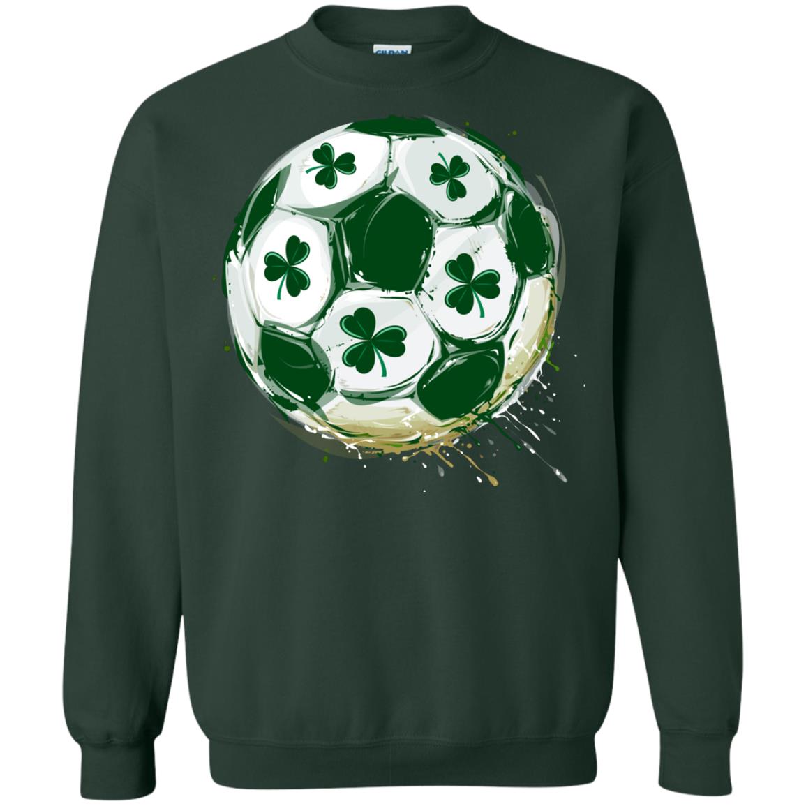 Shamrocks Ball Saint_s Patrick_s Day Gift Shit For Boys Forest Green