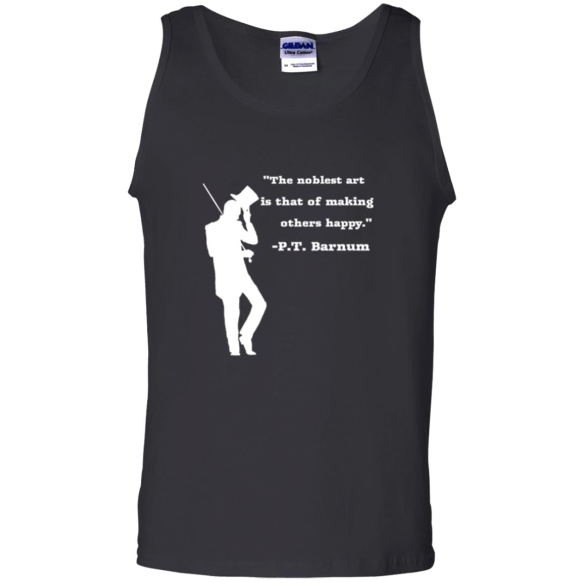 Circus Ring Master P.t. Barnum Quote T-shirt Black