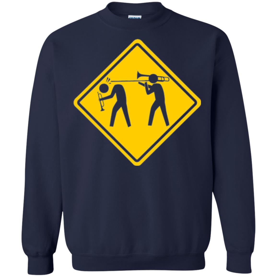 Funny Trombonist T-shirt Navy