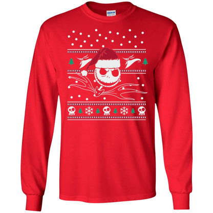 Disney Nightmare Before Christmas Holiday Christmas T-shirt Red