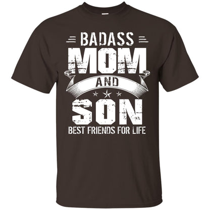 Mom And Son Best Friends For Life Family Shirt Dark Chocolate