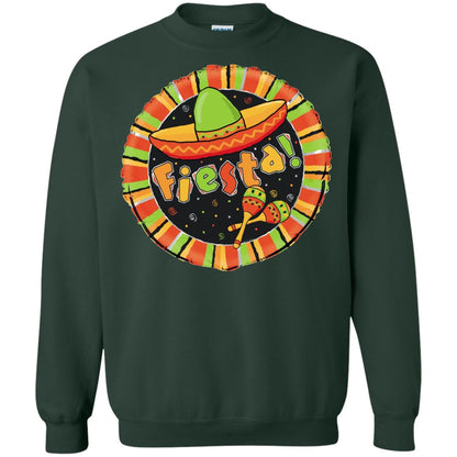Fiesta Cinco De Mayo Mexican Festival Shirt Forest Green