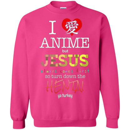 I Love Anime But Jesus Always Comes First Shirt