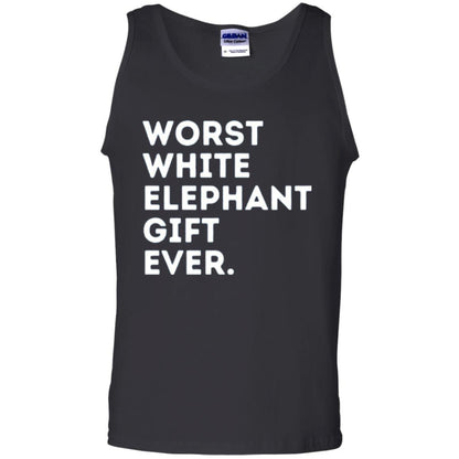 Best Worst White Elephant T-shirt Black