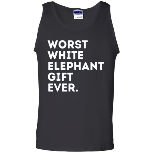 Best Worst White Elephant T-shirt Black