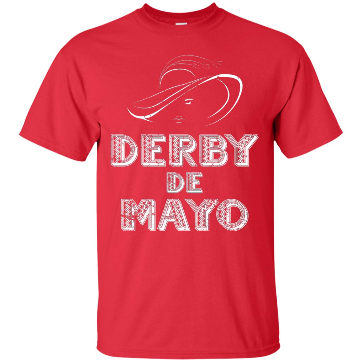 Derby De Mayo Womens Hat Derby Shirt Red