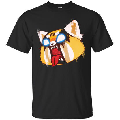 Aggretsuko Screaming Rage Tee Shirt Black