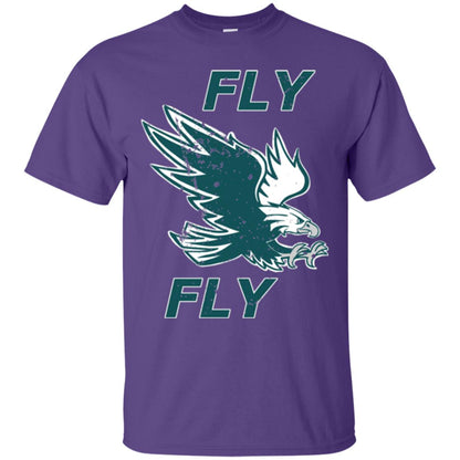 Eagle Lover T-shirt Flying Eagle T-shirt Purple