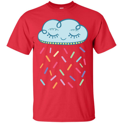 Raining Sprinkles Cloud Shirt Red
