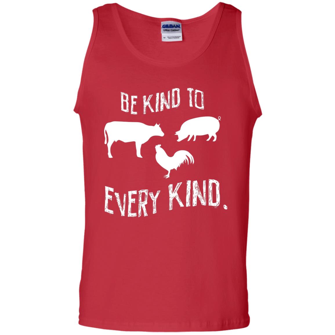 Be Kind To Every Kind Kindness Vegetarian Animal Lovers Gift Shirt Red