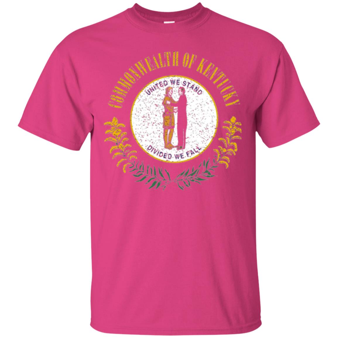 Kentucky State Flag T-shirt Heliconia