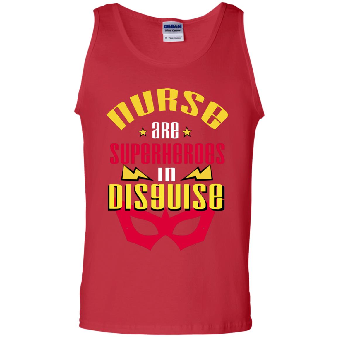 Nurse Are Superheroes In Disguise Movie Fan T-shirt Red