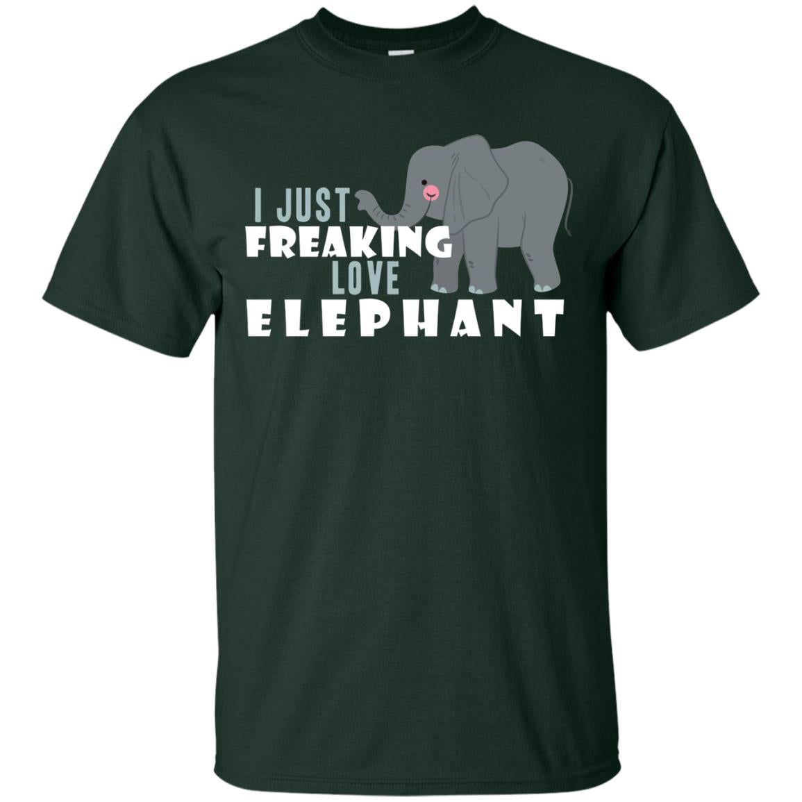 I Just Freaking Love Elephant Shirt Forest