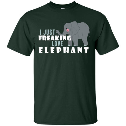 I Just Freaking Love Elephant Shirt Forest