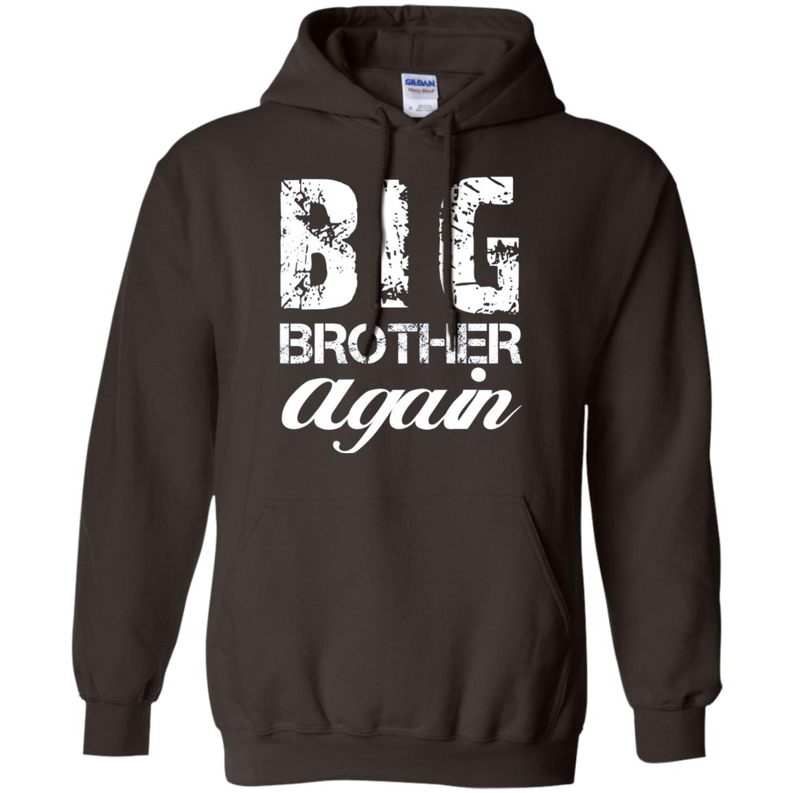 Big Brother Again T-shirt New Baby Dark Chocolate