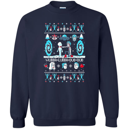 Cartoon T-shirt Build A Snowmorty Navy