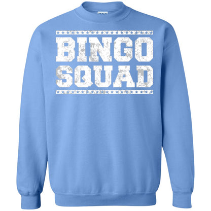 Bingo Squad Distressed Style Lucky Player T-shirt Carolina Blue