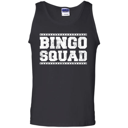 Bingo Squad Distressed Style Lucky Player T-shirt Black