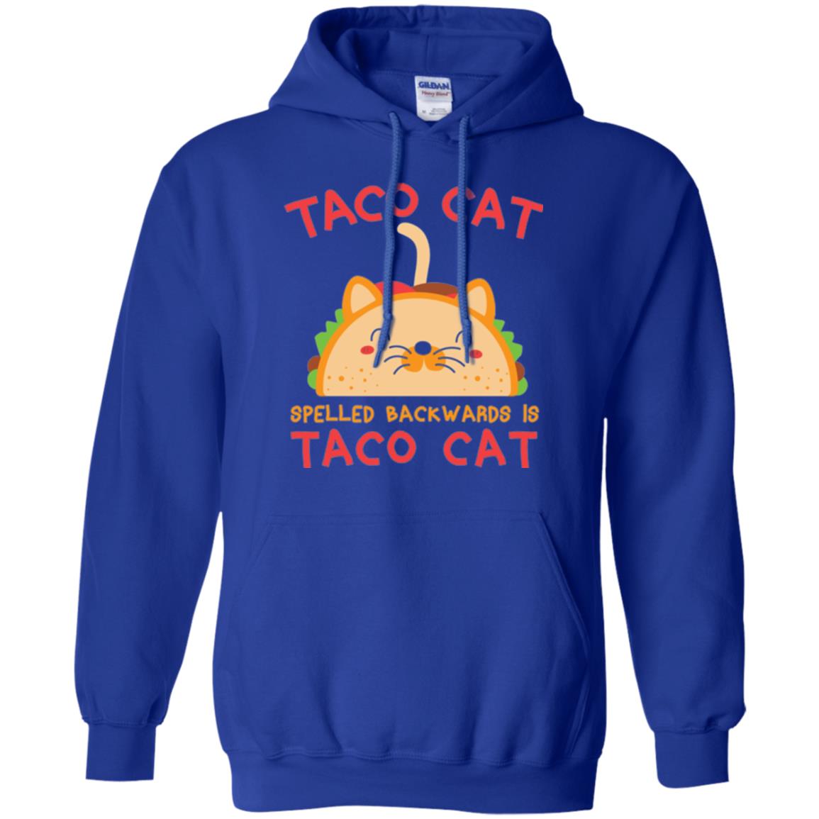 Taco Cat T-shirt Spelled Backwards Is Taco Cat Royal