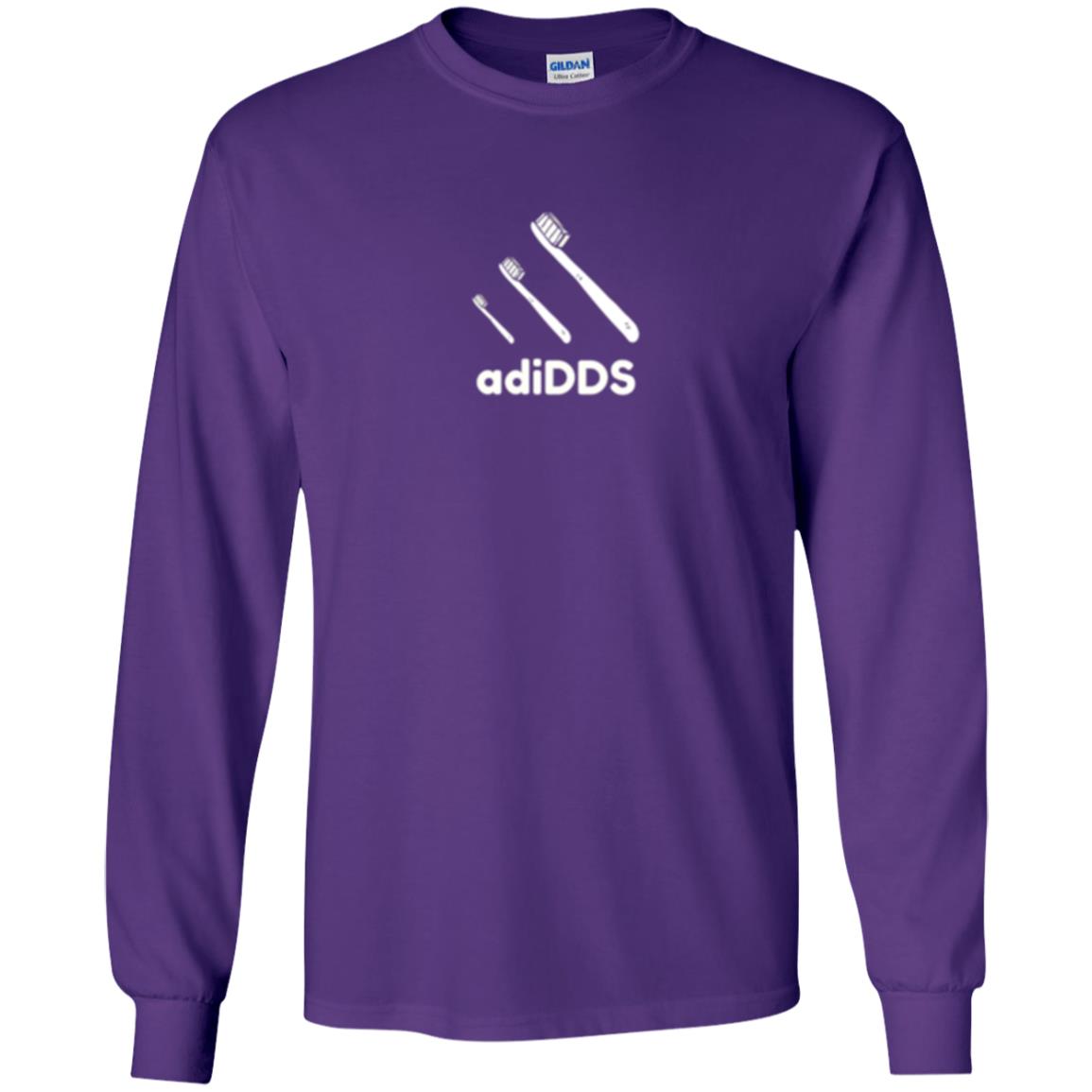 Dentist T-shirt Tooth Brush Adidds T-shirt Purple