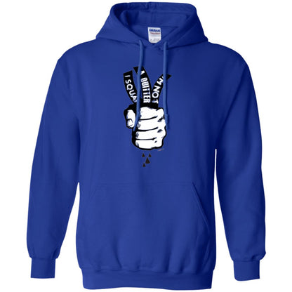 Fitnoquit T-shirt Im Not A Quitter Im Squat Gym Royal