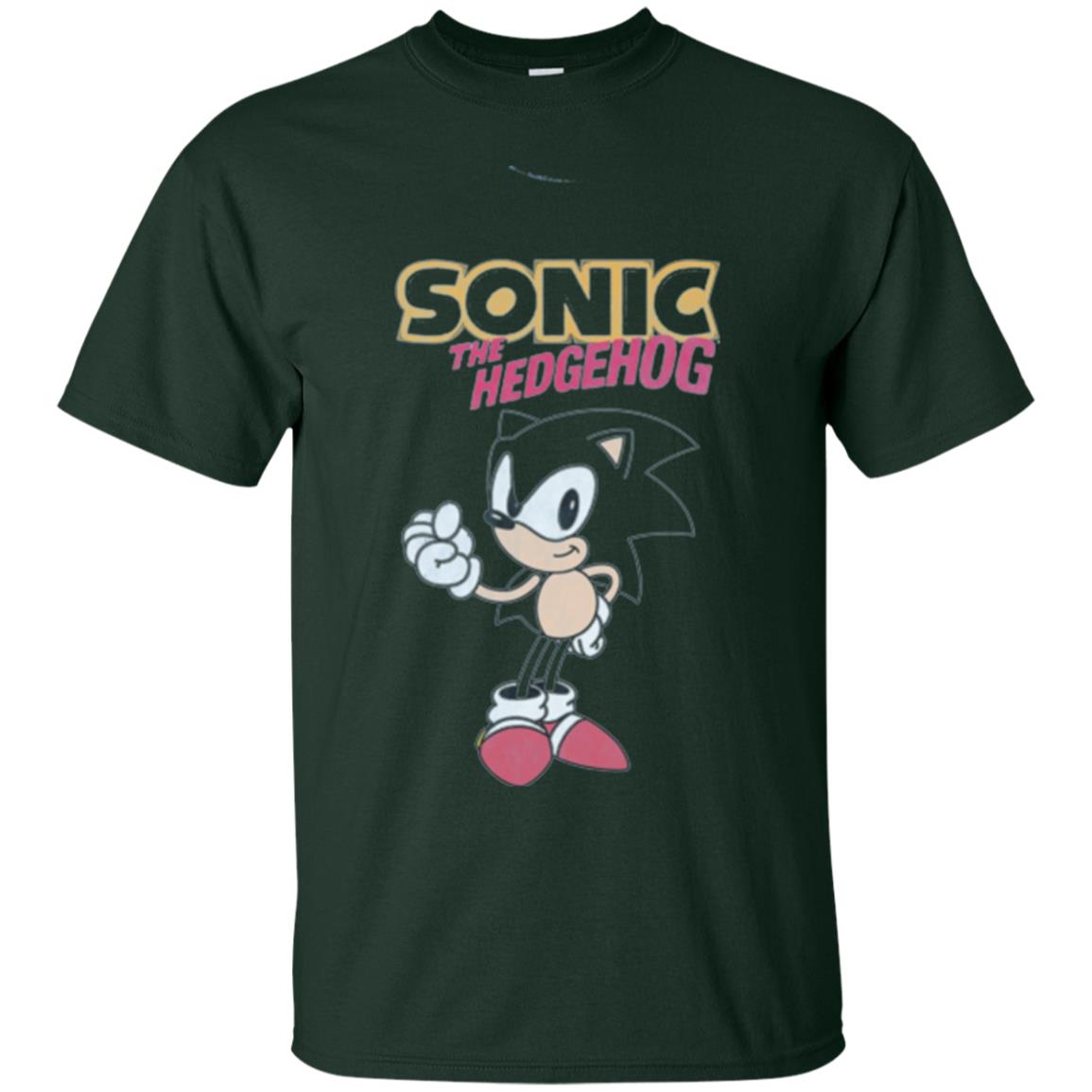 Movie T-shirt Sonic The Hedgehog Forest Green