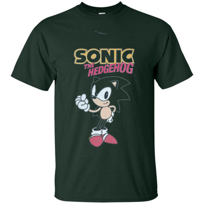 Movie T-shirt Sonic The Hedgehog Forest Green
