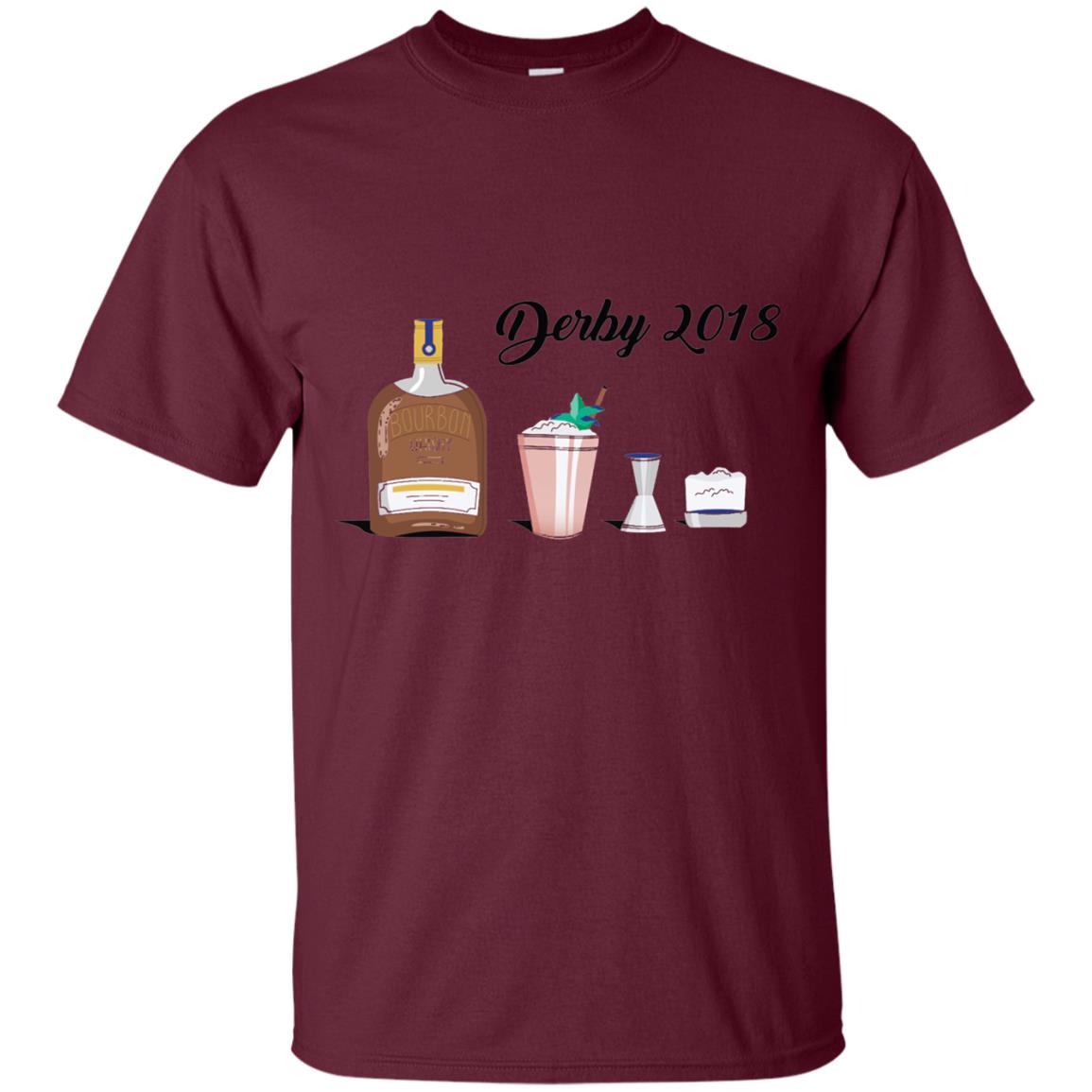 Kentucky Horse Racing Derby Day 2018 Mint Julep Shirt Maroon