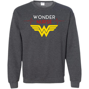 Wonder Nurse ShirtG180 Gildan Crewneck Pullover Sweatshirt 8 oz.