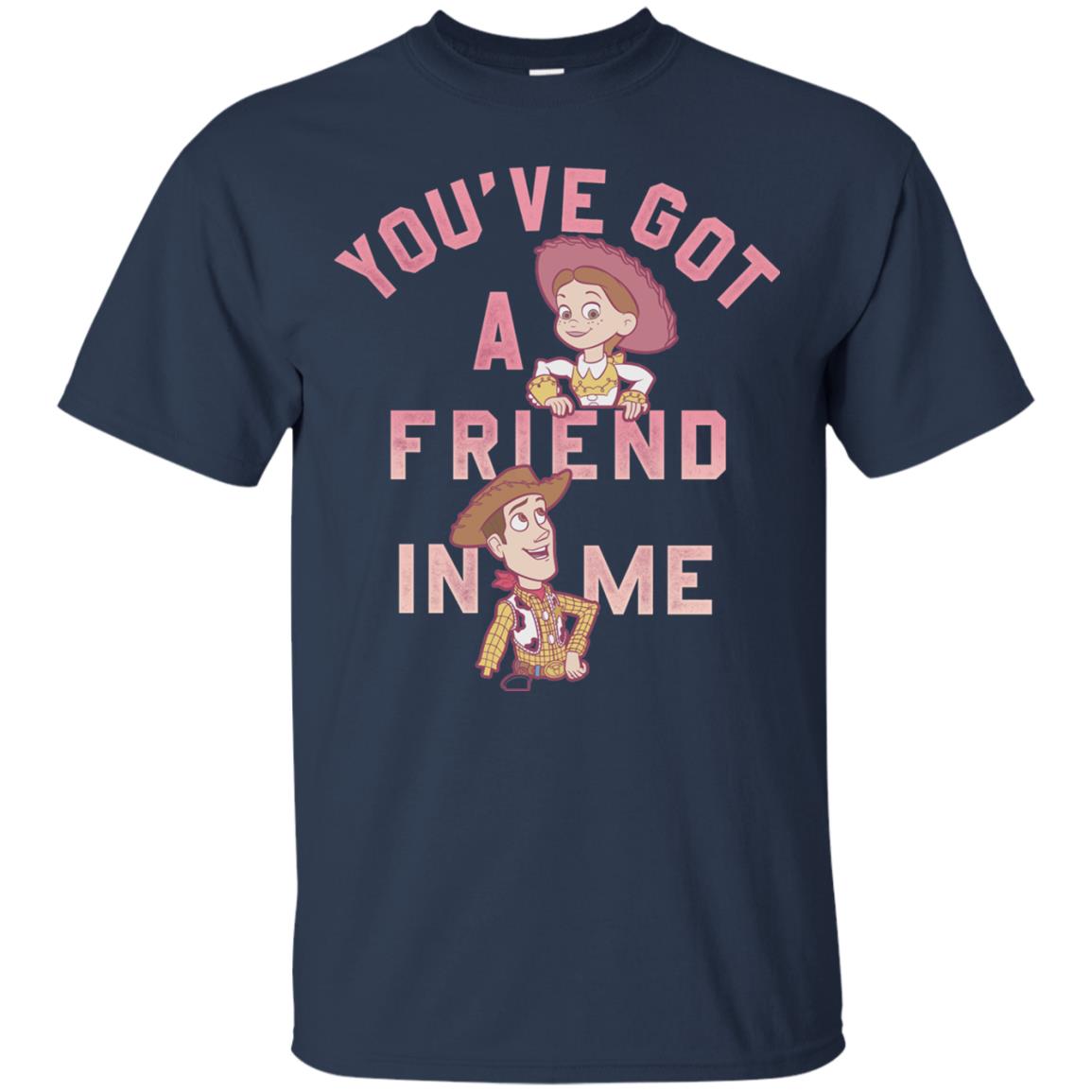 Toy Story Got A Friend In Me Cartoon T-shirt Navy