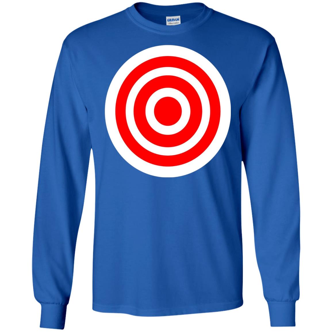 Funny Practice Bulls Eye Board Game Target T-shirt Royal