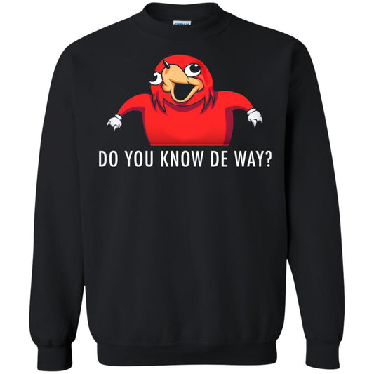 Do You Know De Way T-shirt Black