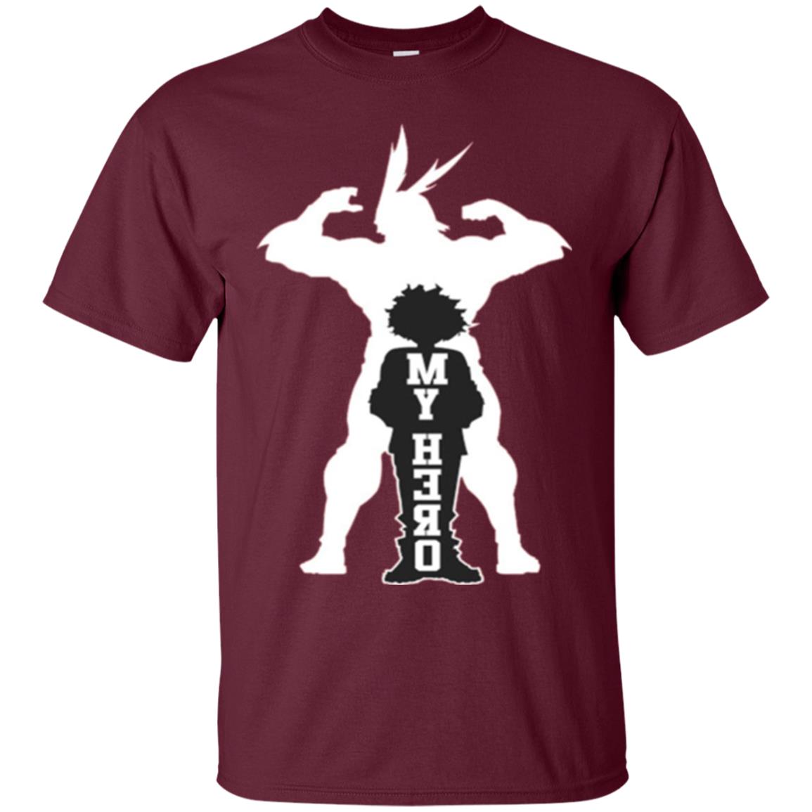 My Hero T-shirt Maroon